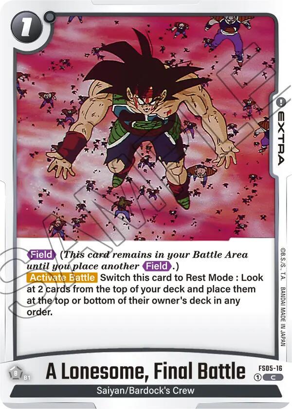 A Lonesome, Final Battle FS05-16