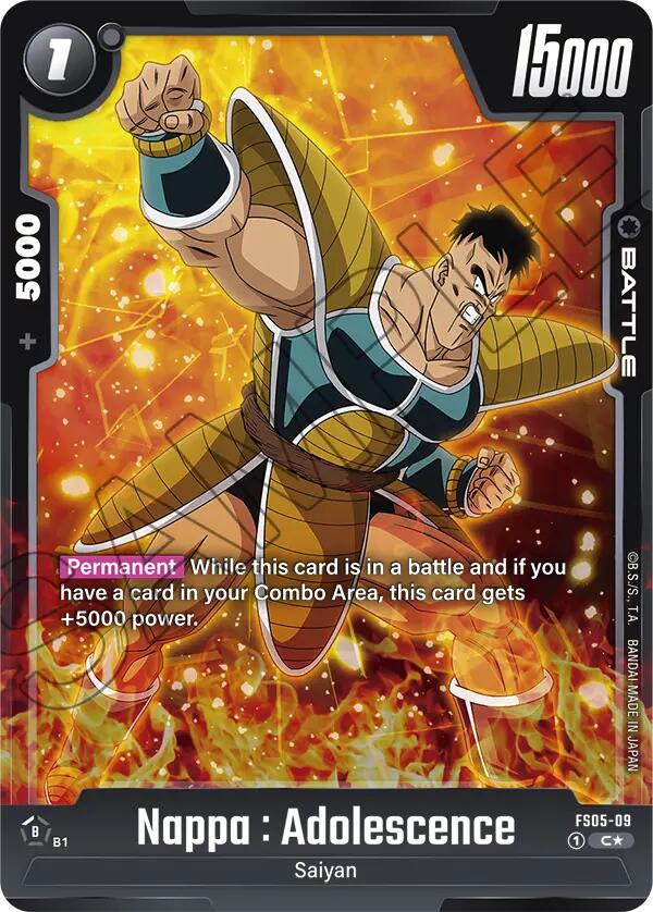 Nappa: Adolescence [Alternate Art] FS05-09