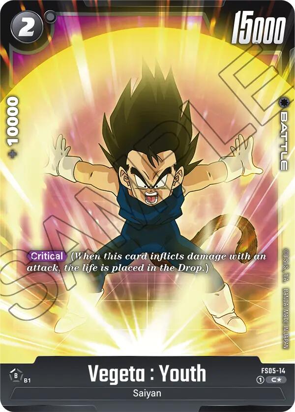 Vegeta: Youth [Alternate Art] FS05-14