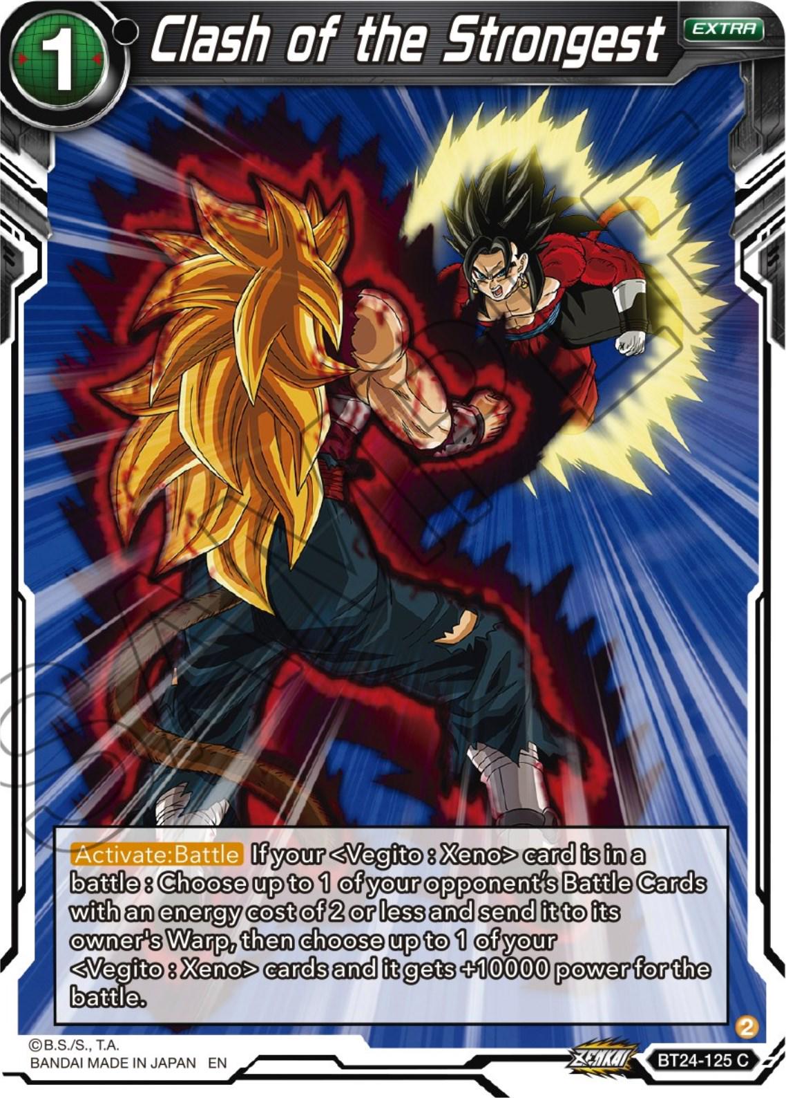 Clash of the Strongest BT24-125