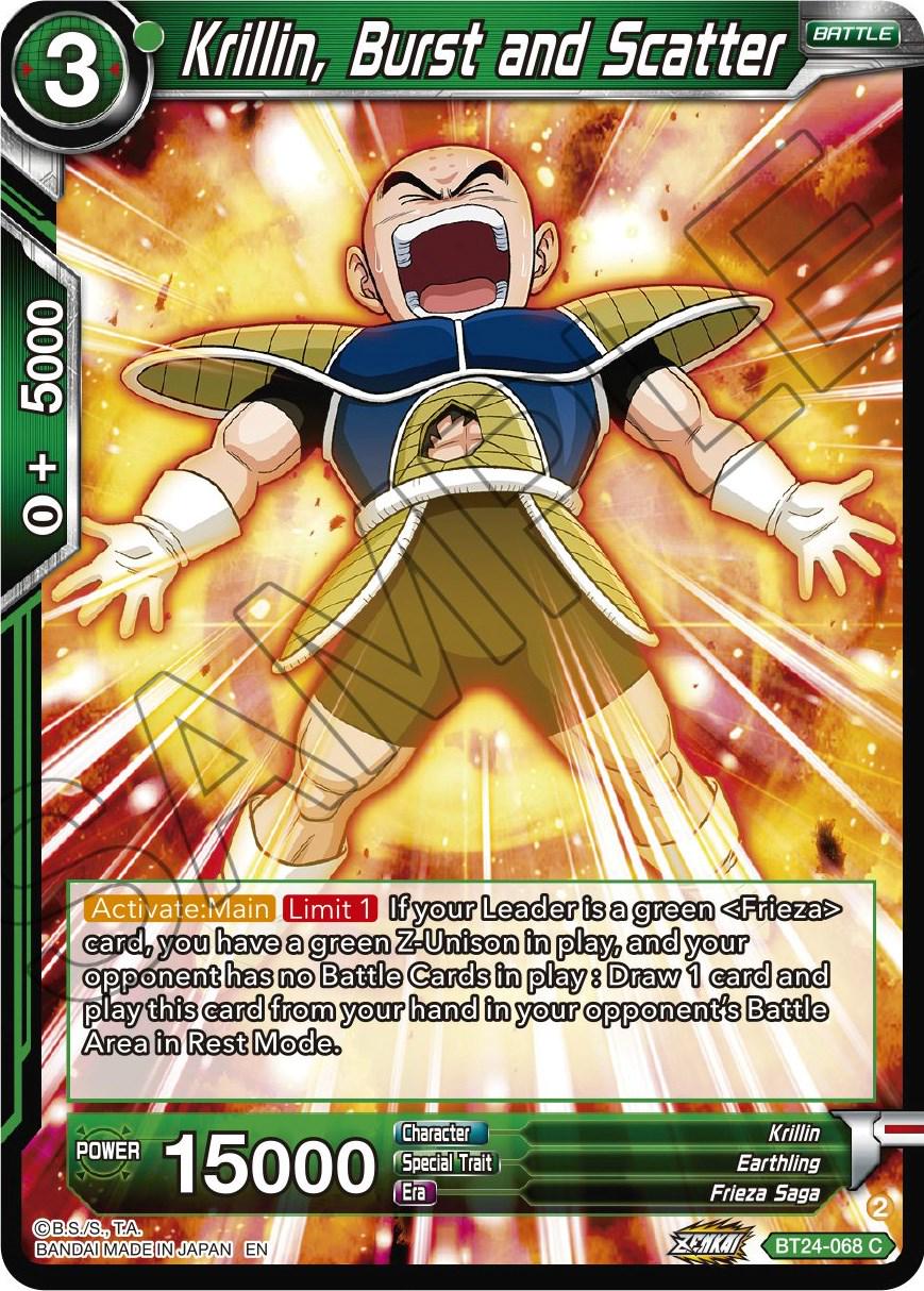 Krillin, Burst and Scatter BT24-068