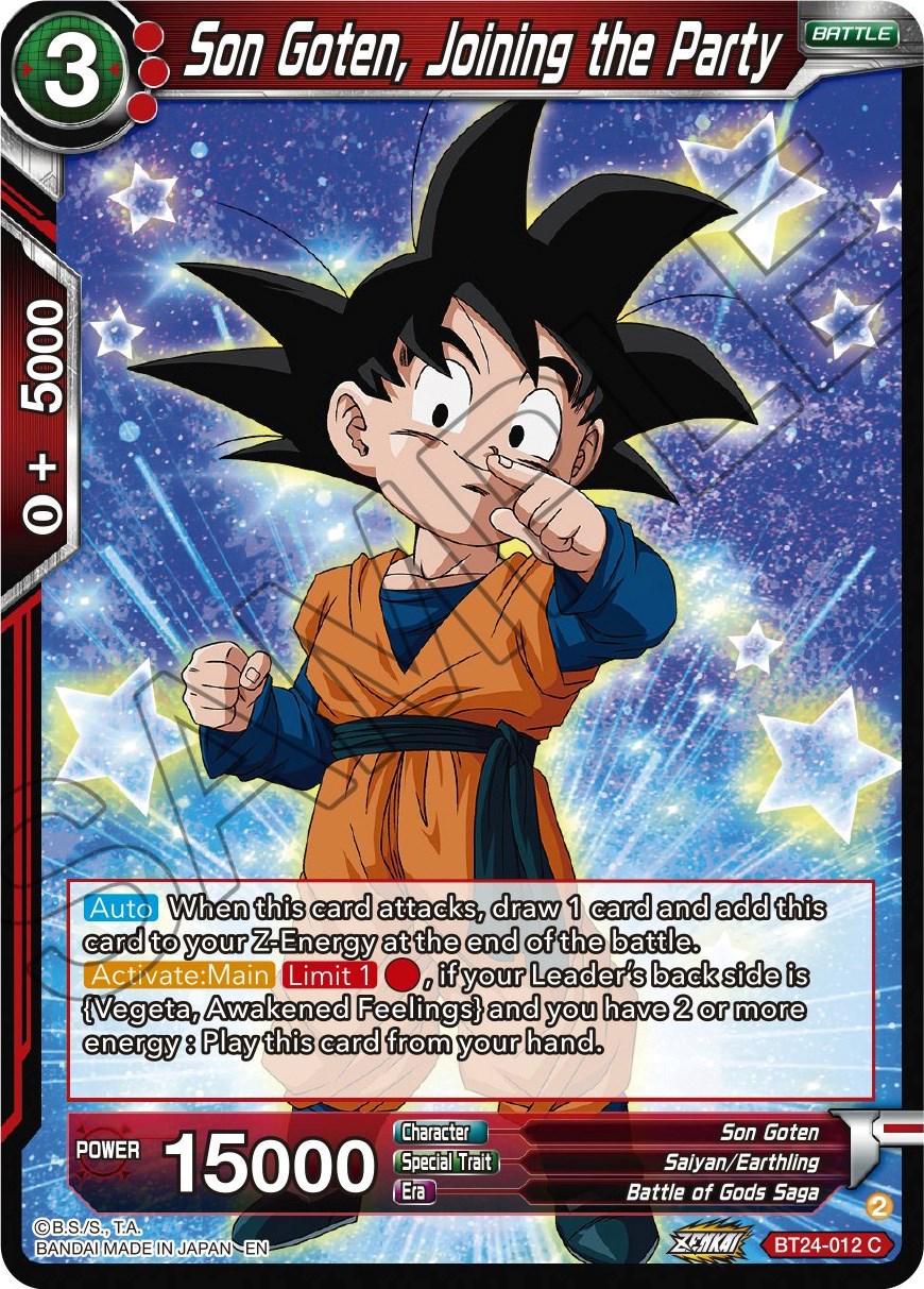 Son Goten, Joining the Party [Foil] BT24-012