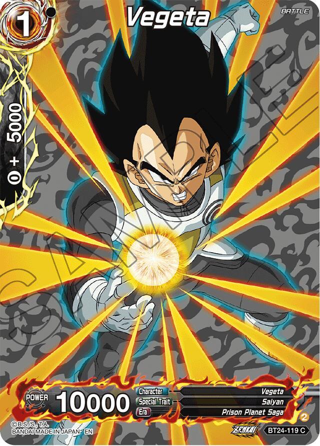 Vegeta [Silver Foil] BT24-119