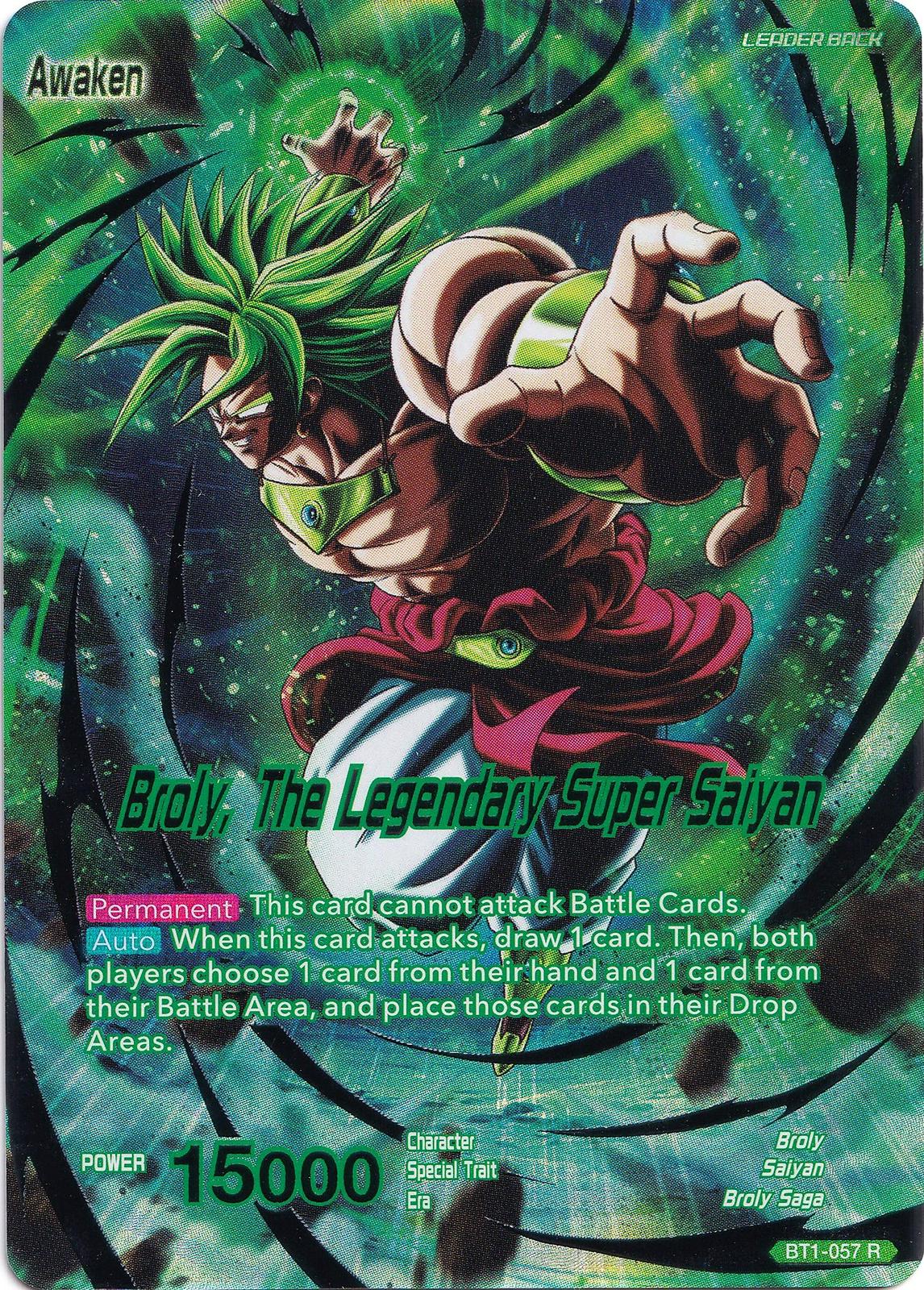 Broly // Broly, The Legendary Super Saiyan BT1-057