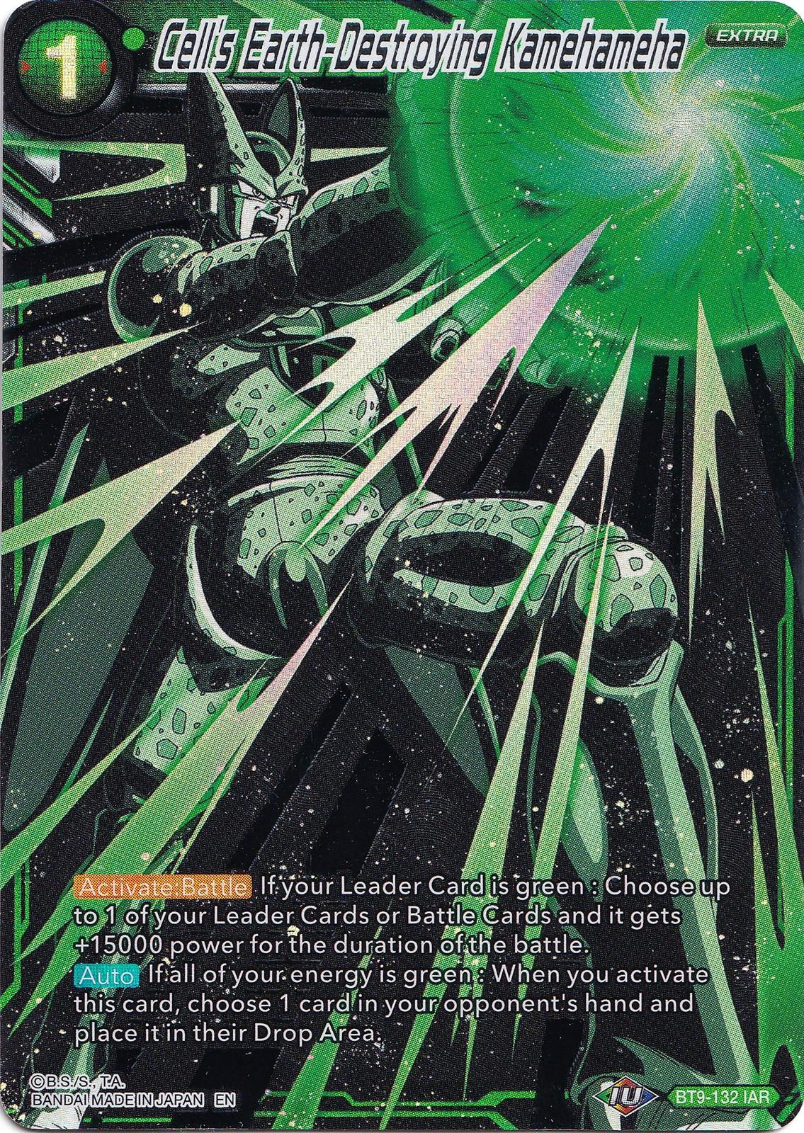 Cell's Earth-Destroying Kamehameha BT9-132