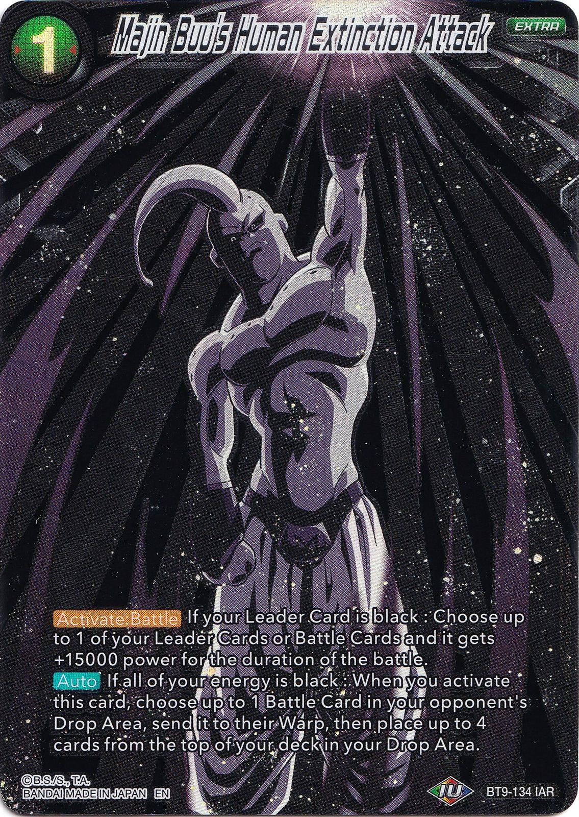 Majin Buu's Human Extinction Attack BT9-134