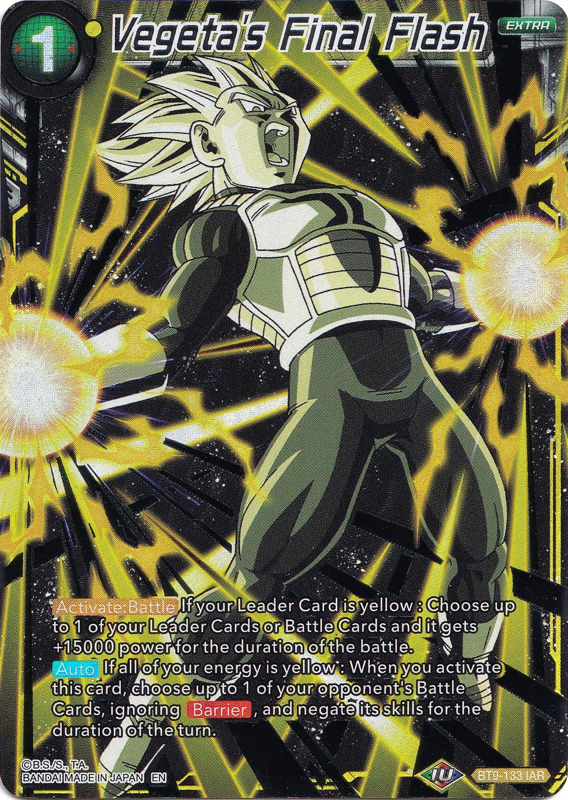 Vegeta's Final Flash BT9-133