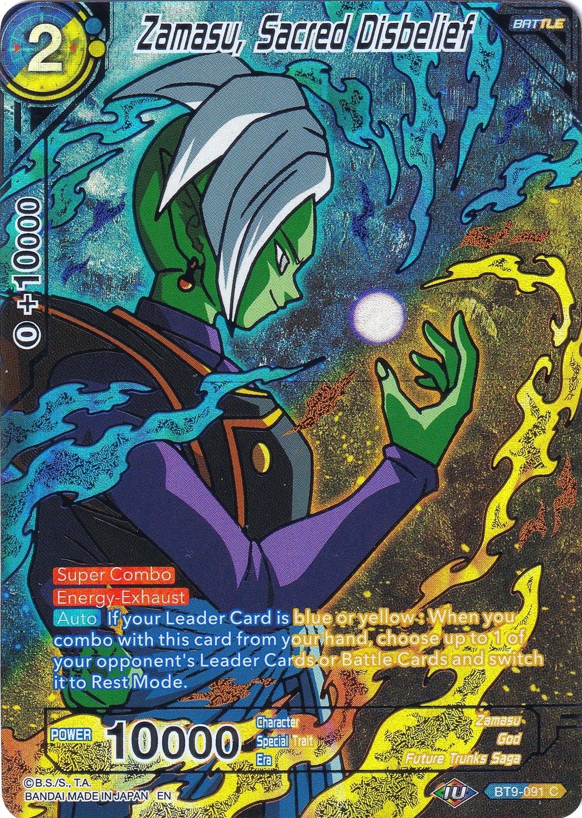 Zamasu, Sacred Disbelief BT9-091