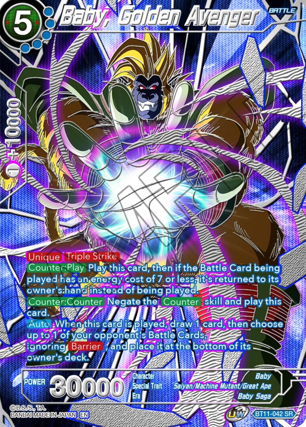 Baby, Golden Avenger BT11-042