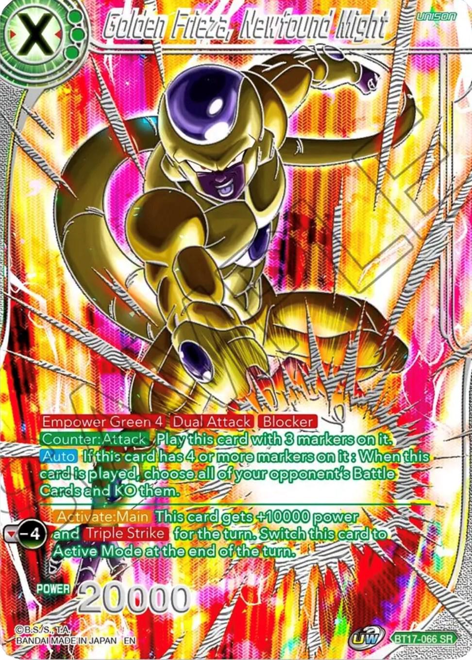 Golden Frieza, Newfound Might BT17-066