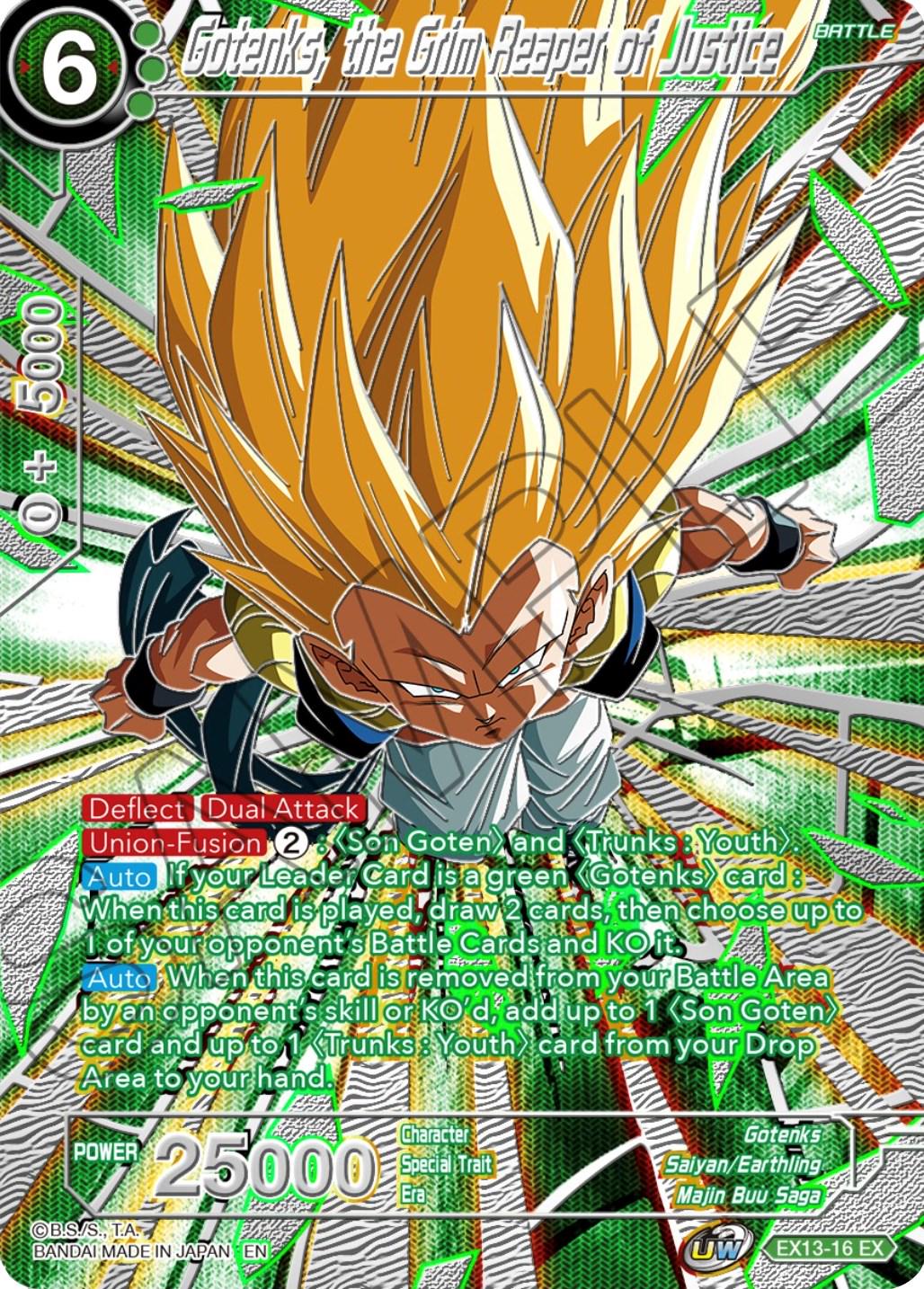 Gotenks, the Grim Reaper of Justice EX13-16