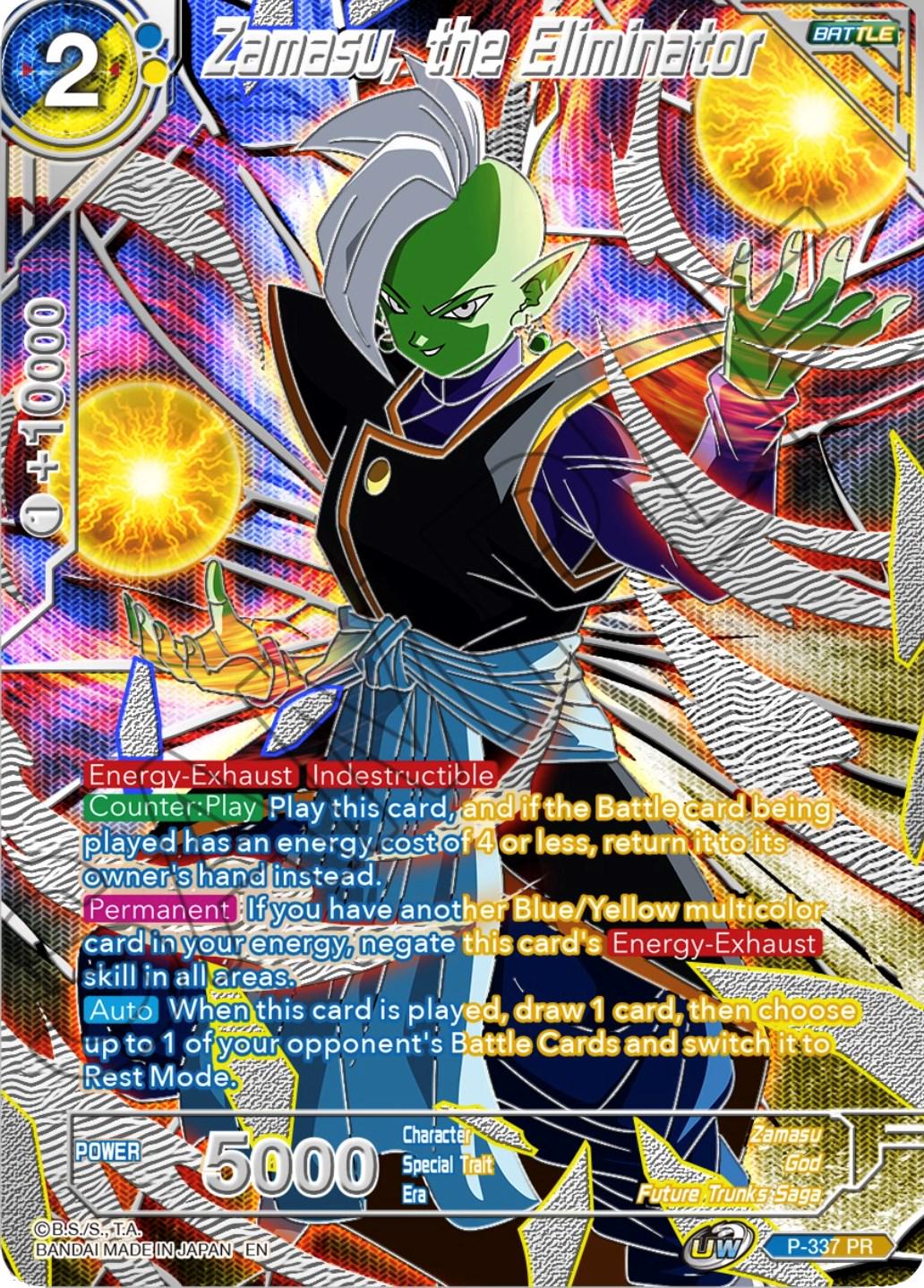 Zamasu, the Eliminator P-337