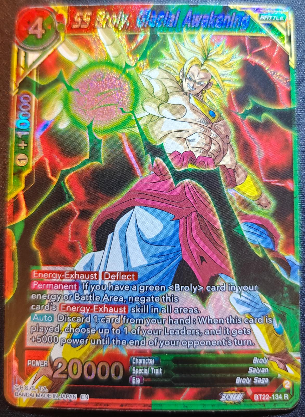 SS Broly, Glacial Awakening [Foil] BT22-134