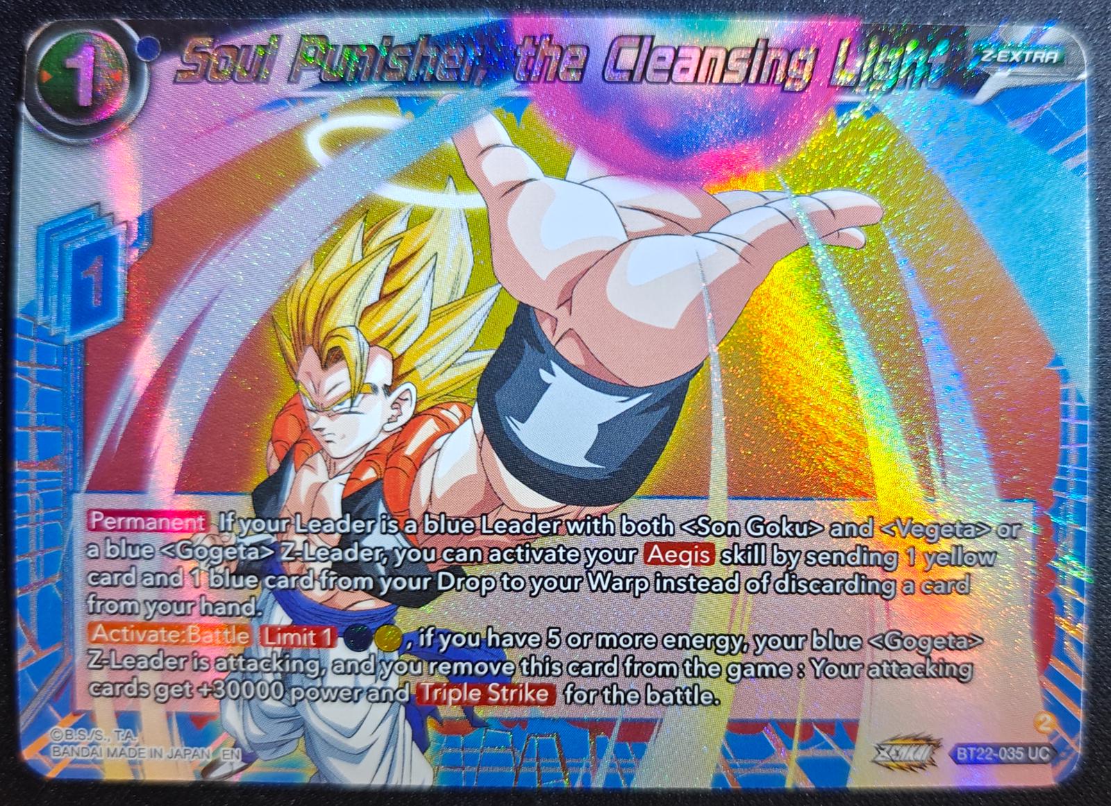 Soul Punisher, The Cleansing Light [Foil] BT22-035