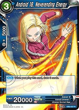 Android 18, Neverending Energy DB2-037