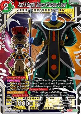 Arack & Cucatail, Universe 5 Destroyer & Angel DB2-166