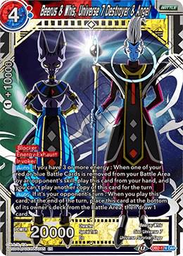 Beerus & Whis, Universe 7 Destroyer & Angel DB2-174