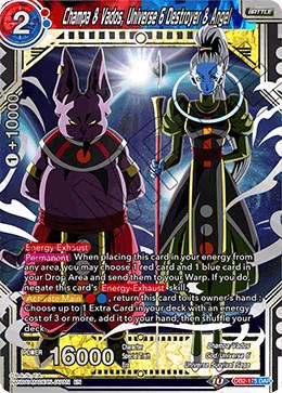 Champa & Vados, Universe 6 Destroyer & Angel DB2-175