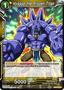 Hyssop the Frozen Titan DB2-118