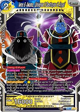 Iwne & Awamo, Universe 1 Destroyer & Angel DB2-168