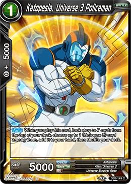 Katopesla, Universe 3 Policeman DB2-149