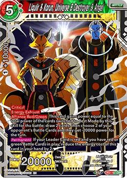 Liquiir & Korun, Universe 8 Destroyer & Angel DB2-167
