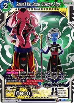 Rumsshi & Kusu, Universe 10 Destroyer & Angel DB2-173