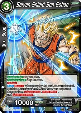 Saiyan Shield Son Gohan DB2-132