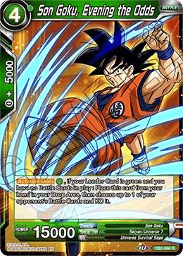 Son Goku, Evening the Odds DB2-066