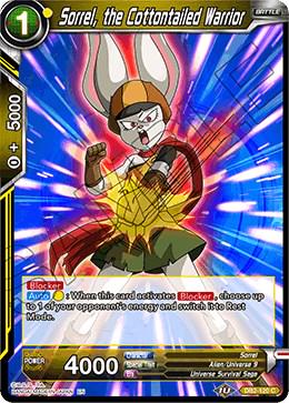 Sorrel, the Cottontailed Warrior DB2-120