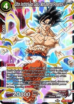 Ultra Instinct Son Goku, Monumental Presence DB2-002