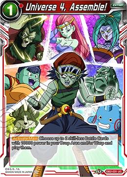 Universe 4, Assemble! DB2-031