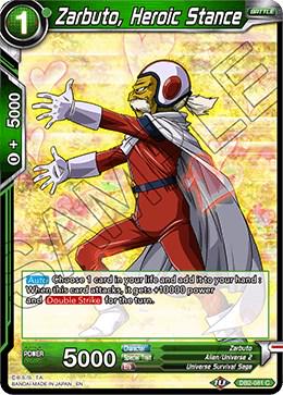 Zarbuto, Heroic Stance DB2-081