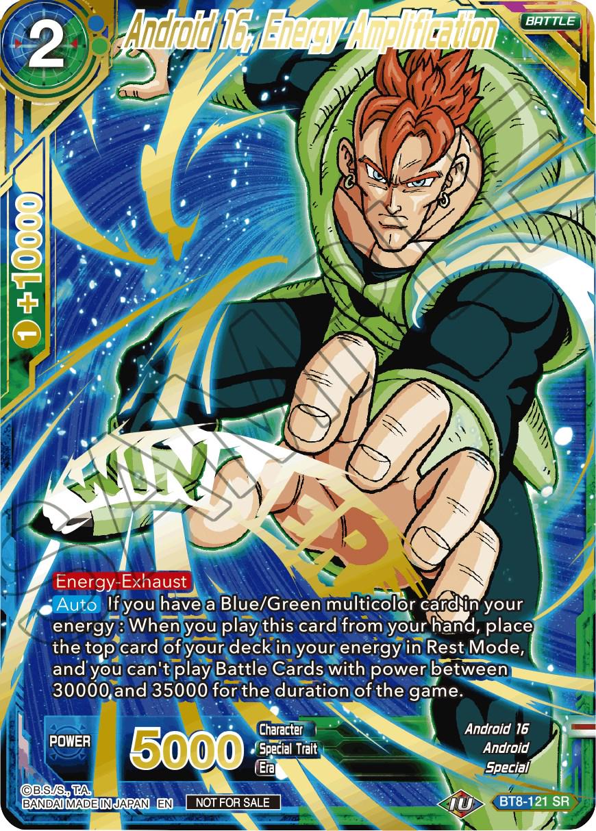 Android 16, Energy Amplification [Alternate Art] BT8-121