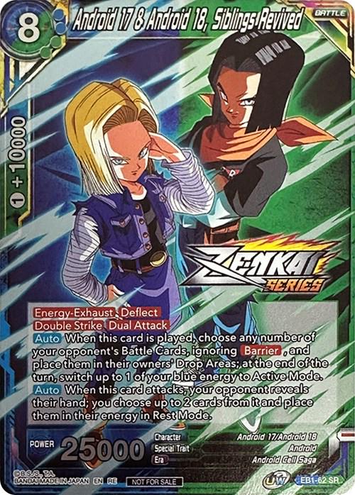 Android 17 & Android 18, Siblings Revived EB1-62