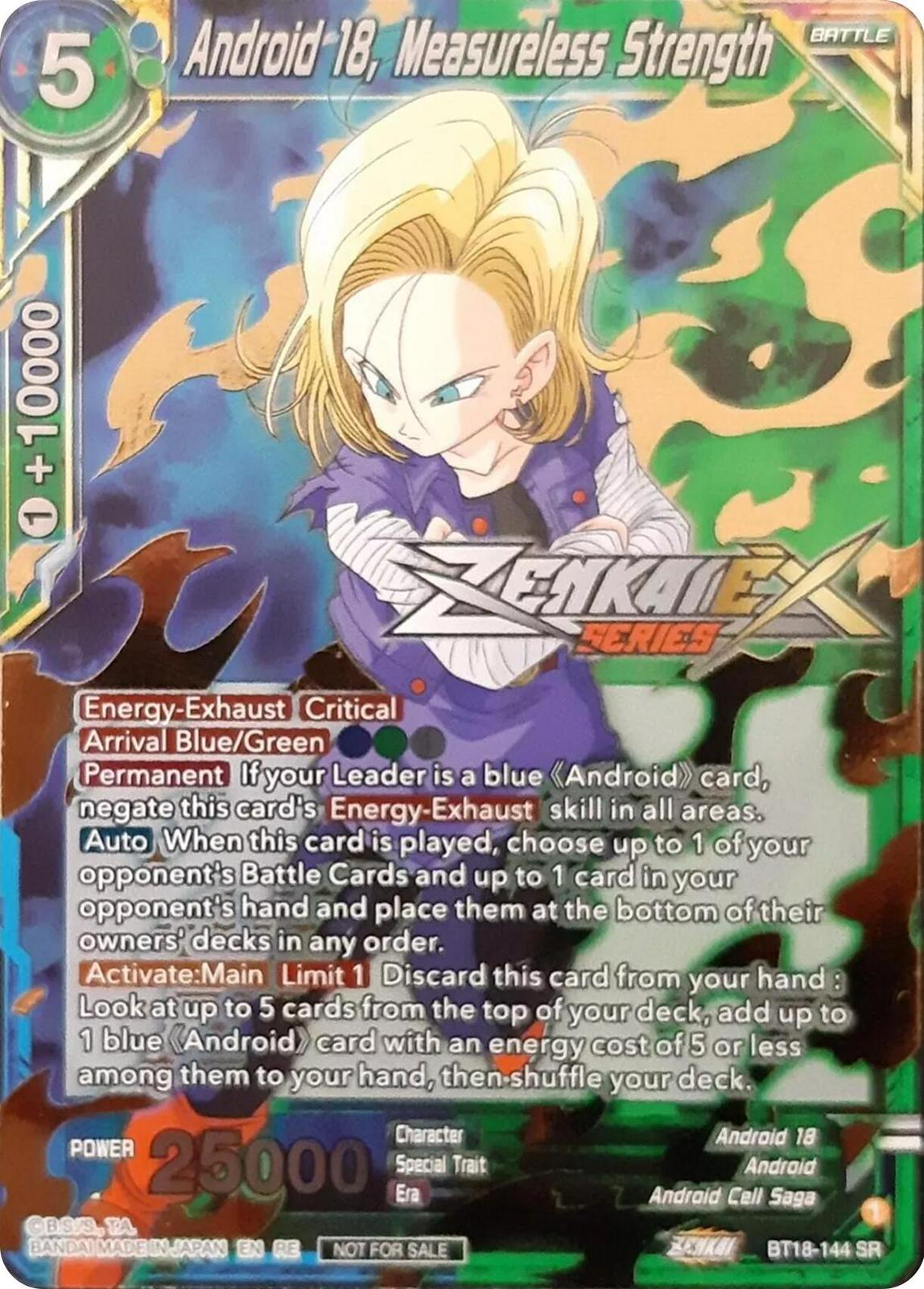Android 18, Measureless Strength BT18-144