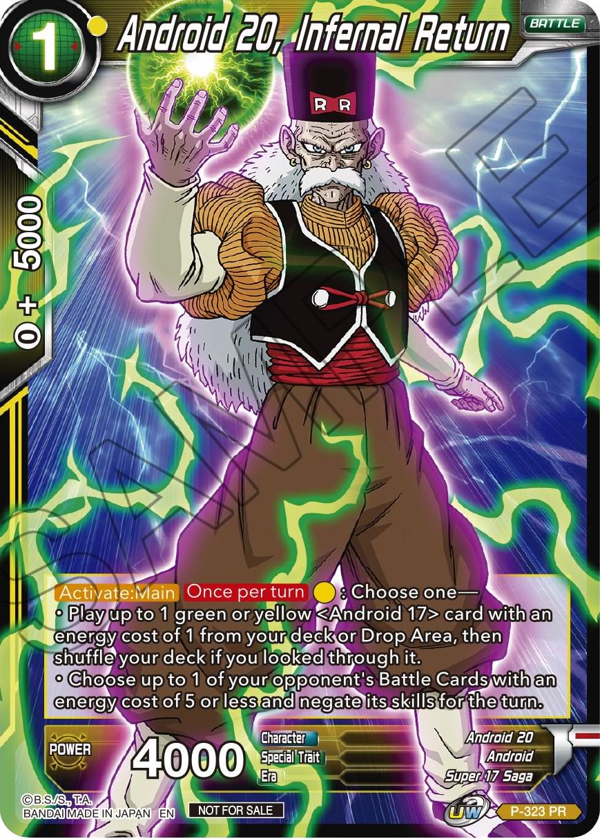 Android 20, Infernal Return P-323