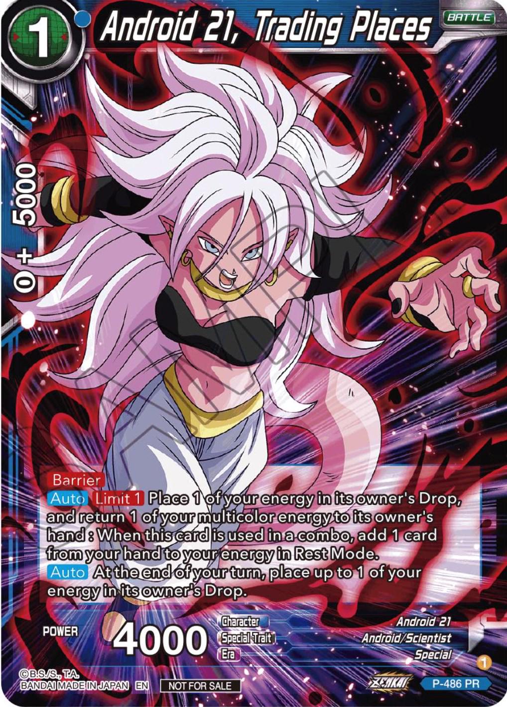 Android 21, Trading Places P-486