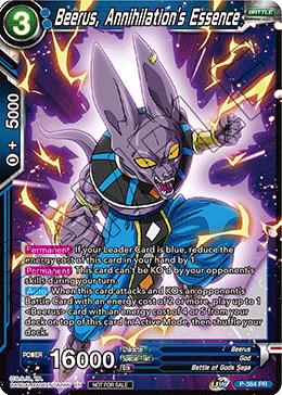 Beerus, Annihilation's Essence P-384