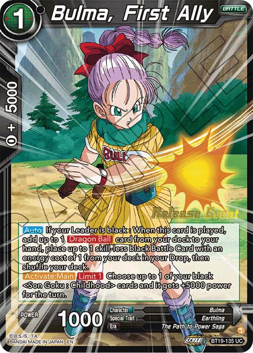 Bulma, First Ally BT19-135