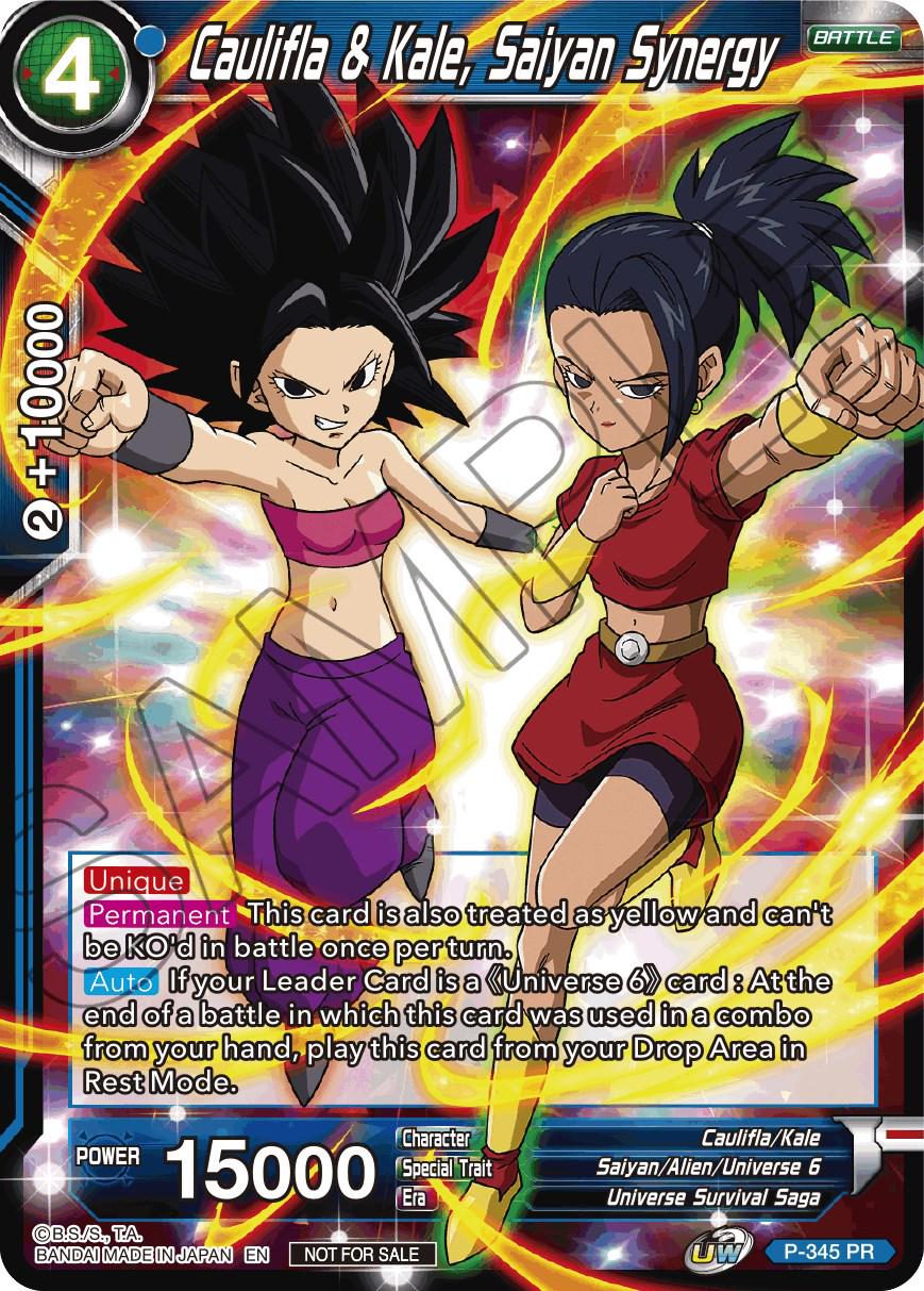 Caulifla & Kale, Saiyan Synergy P-345