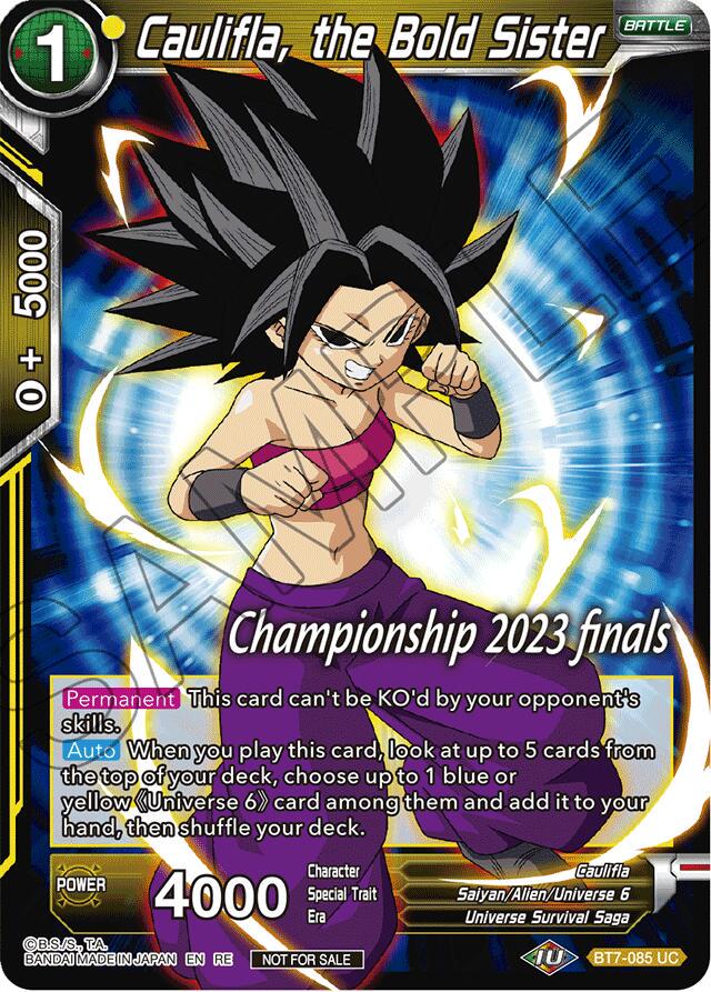 Caulifla, the Bold Sister BT7-085