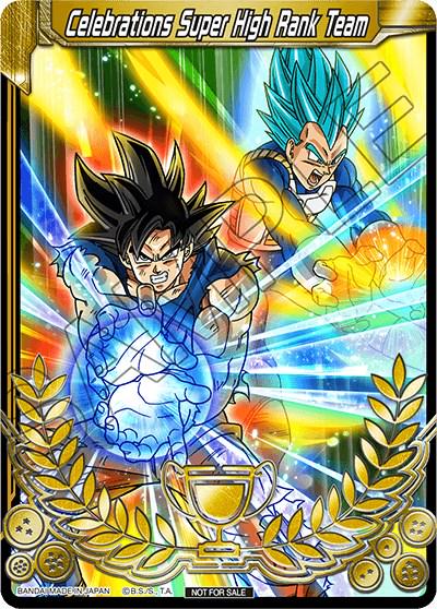 Celebrations Super High Rank Team