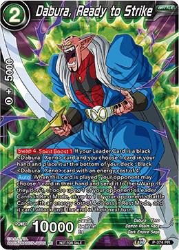 Dabura, Ready to Strike P-374