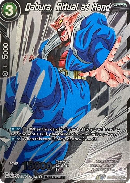 Dabura, Ritual at Hand [Foil] BT13-137