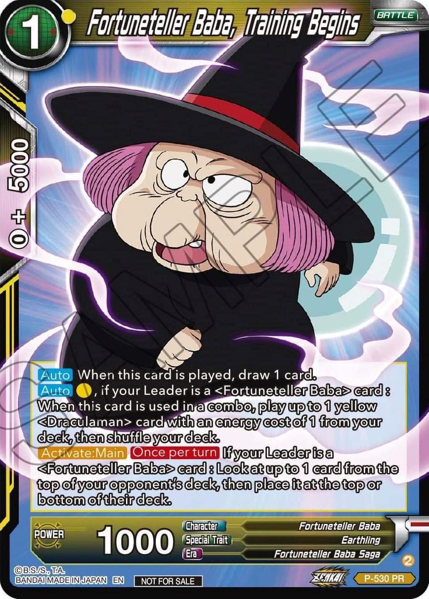 Fortuneteller Baba, Training Begins P-530