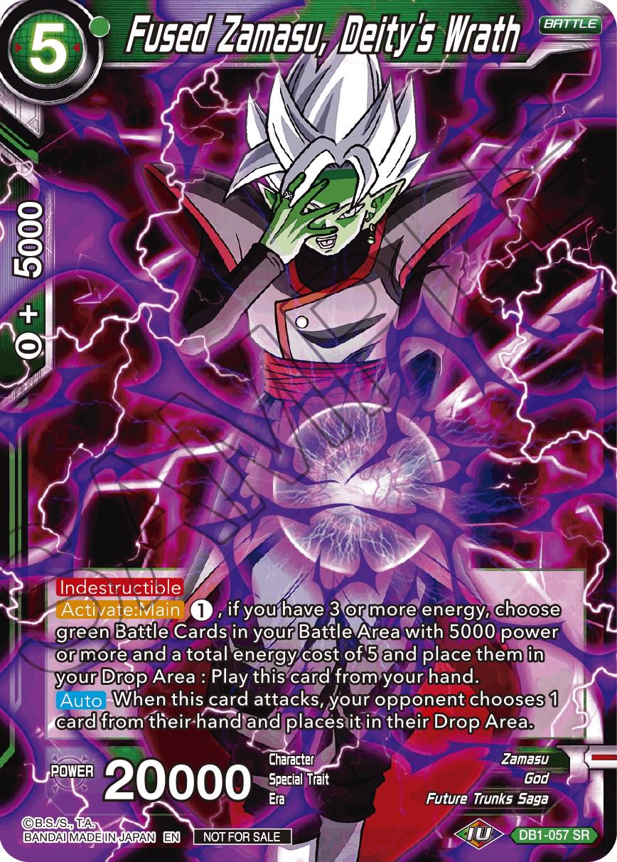 Fused Zamasu, Deity's Wrath DB1-057
