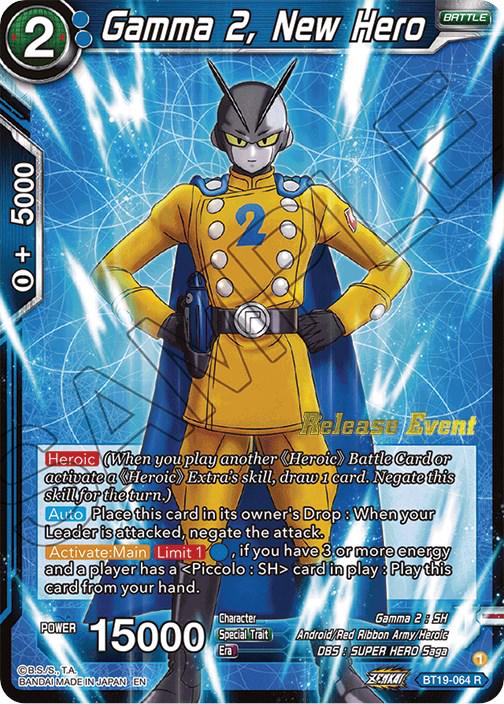 Gamma 2, New Hero BT19-064
