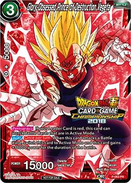Glory-Obsessed Prince of Destruction Vegeta P-063
