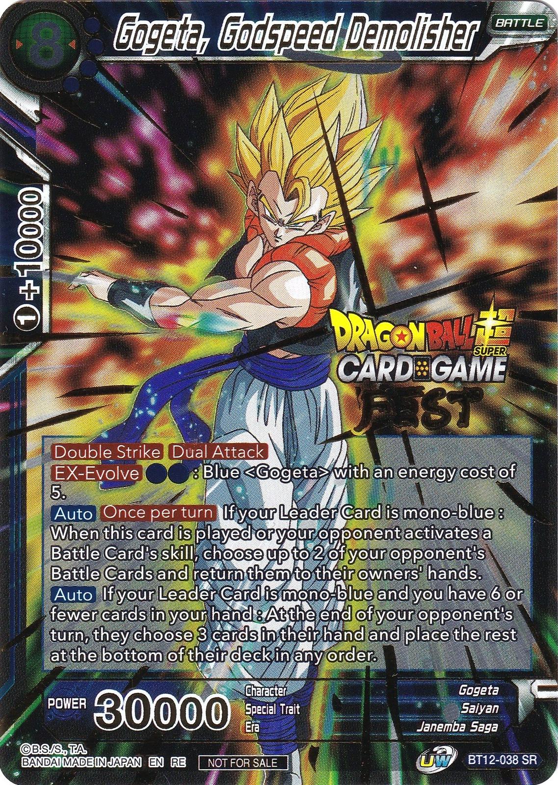Gogeta, Godspeed Demolisher BT12-038